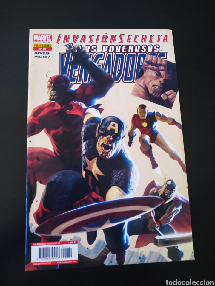 C&oacute;mics: DE KIOSCO LOS PODEROSOS VENGADORES 12 PANINI COMICS INVASION SECRETA - Foto 1