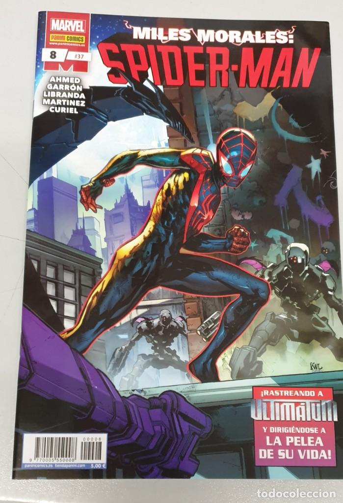 C&oacute;mics: SPIDER-MAN N&ordm; 37 / 8 - MILES MORALES / PANINI - Foto 1