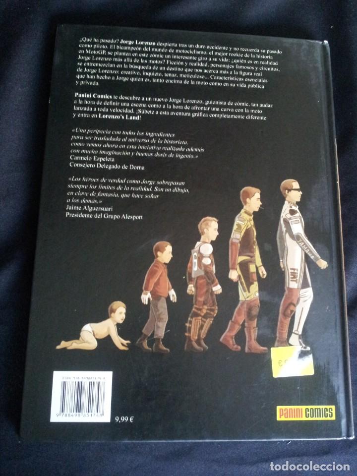 C&oacute;mics: JORGE LORENZO - LORENZOS LAND - PANINI COMICS 2009 - Foto 2