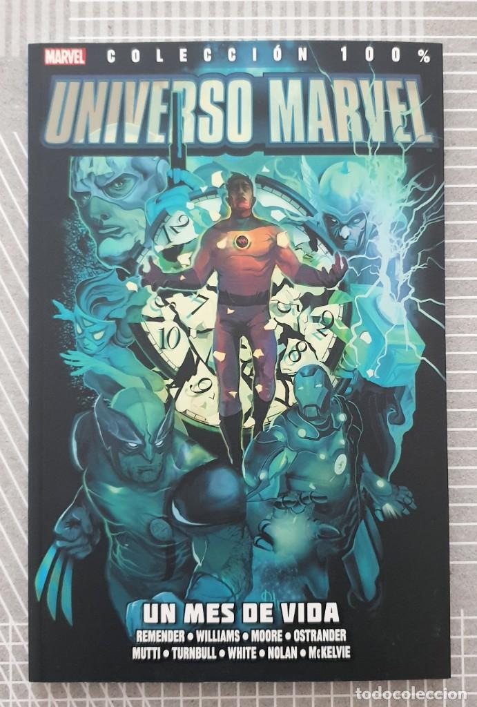 C&oacute;mics: 100% MARVEL. UNIVERSO MARVEL. UN MES DE VIDA. Numero unico. Panini Comics 2014 - Foto 1