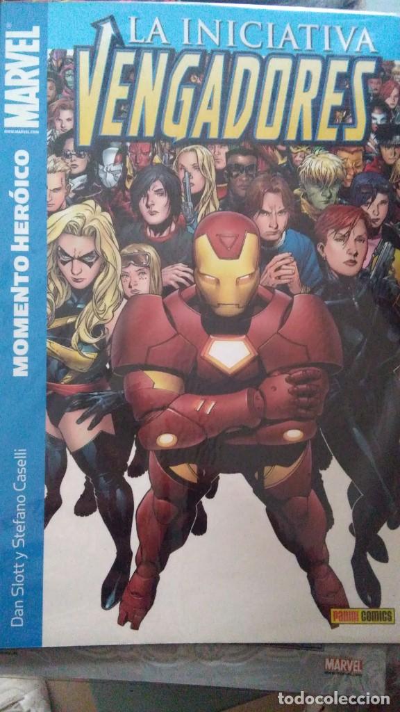Comics: LA INICIATIVA-LOS VENGADORES-MOMENTO HEROICO # D