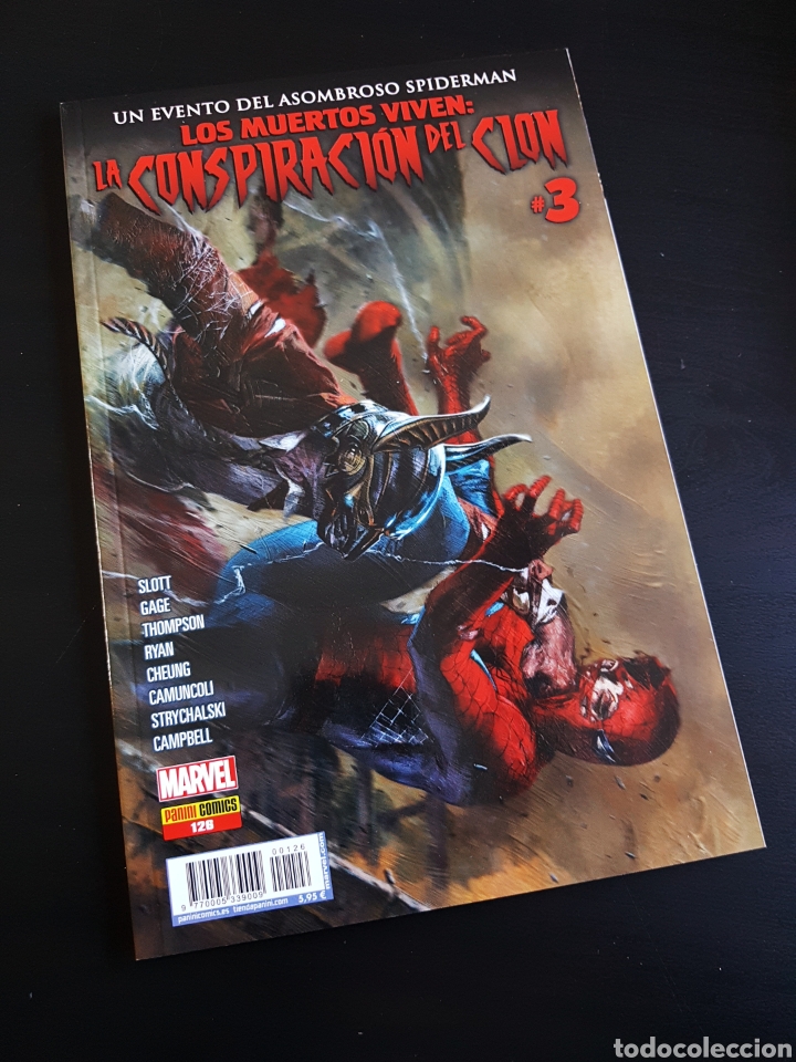 C&oacute;mics: DE KIOSCO EL ASOMBROSO SPIDERMAN 126 PANINI - Foto 1