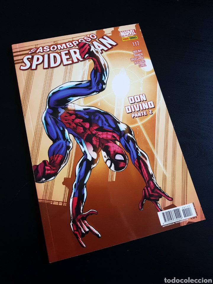 C&oacute;mics: DE KIOSCO EL ASOMBROSO SPIDERMAN 117 PANINI - Foto 1