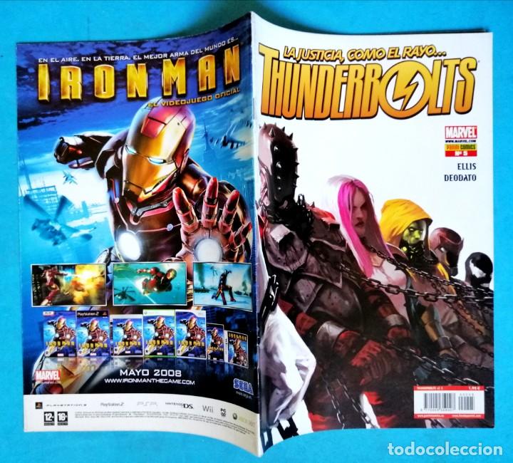 C&oacute;mics: THUNDERBOLTS - LA JUSTICIA COMO EL RAYO... N&ordm; 5 - MARVEL PANINI 2008 - Foto 2
