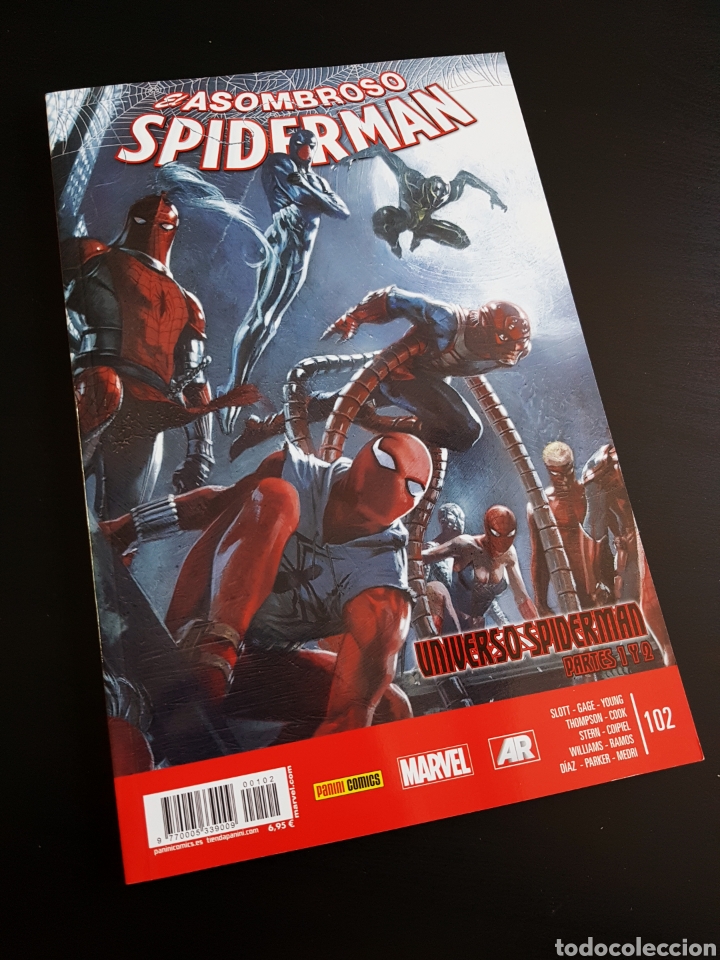 C&oacute;mics: DE KIOSCO EL ASOMBROSO SPIDERMAN 102 PANINI - Foto 1