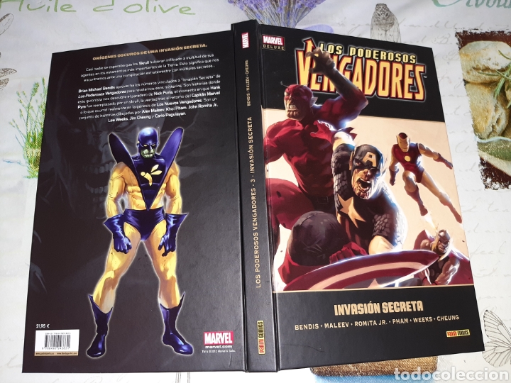 C&oacute;mics: Los Poderosos Vengadores Invasi&oacute;n Secreta Marvel Deluxe Panini - Foto 2