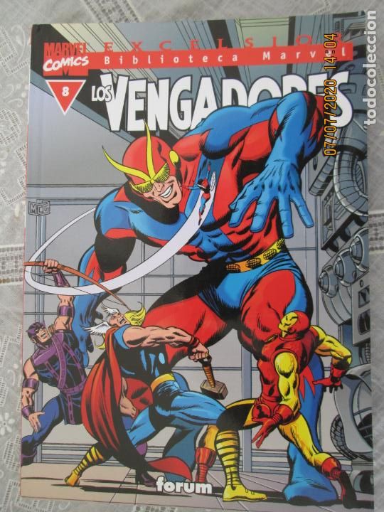 C&oacute;mics: LOS VENGADORES N&ordm; 8 FORUM BIBLIOTECA MARVEL EXCELSIOR - Foto 1