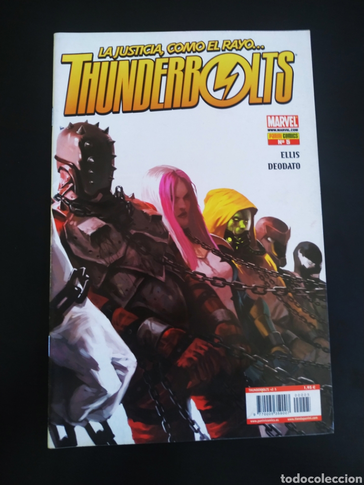 C&oacute;mics: EXCELENTE ESTADO THUNDERBOLTS 5 PANINI COMICS