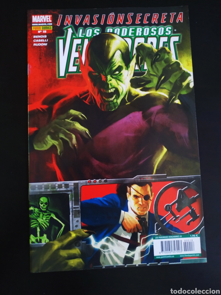 C&oacute;mics: EXCELENTE ESTADO LOS PODEROSOS VENGADORES 18 PANINI COMICS - Foto 1