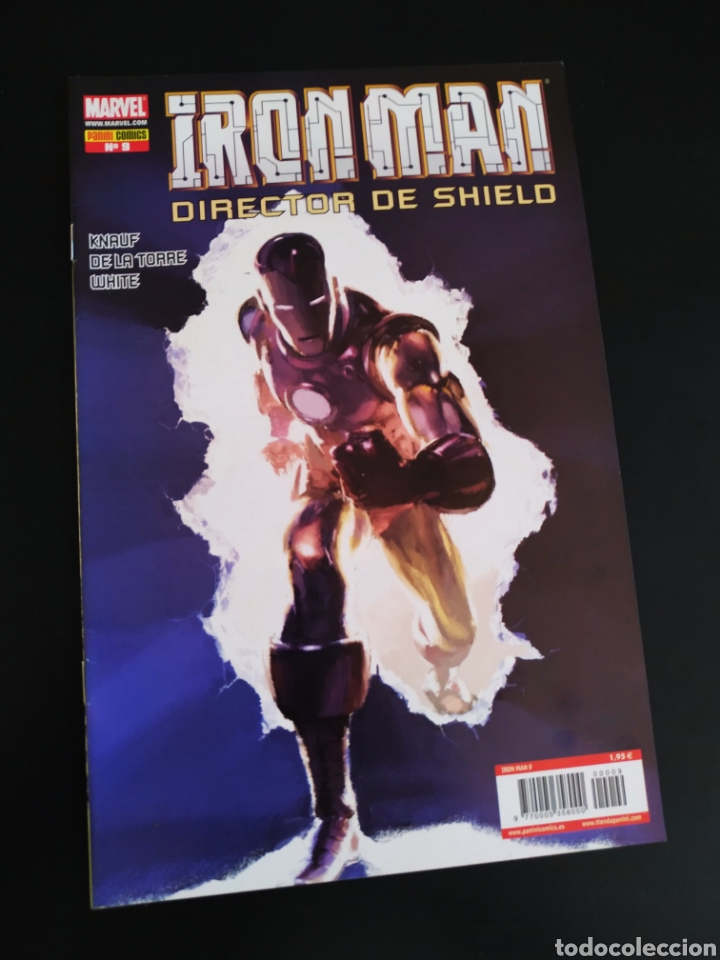 C&oacute;mics: EXCELENTE ESTADO IRON MAN 9 DIRECTOR DE SHIELD PANINI COMICS - Foto 1