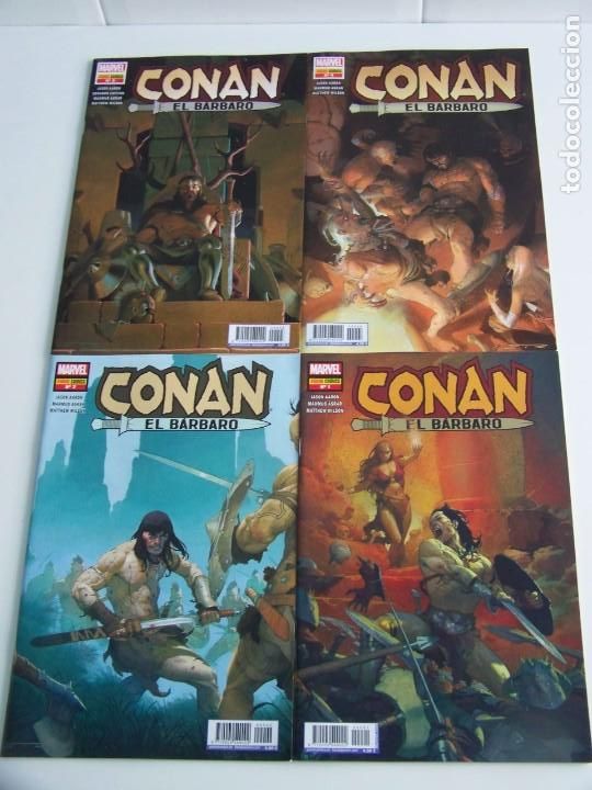 C&oacute;mics: PANINI CONAN EL BARBARO 1 2 3 4 - Foto 1