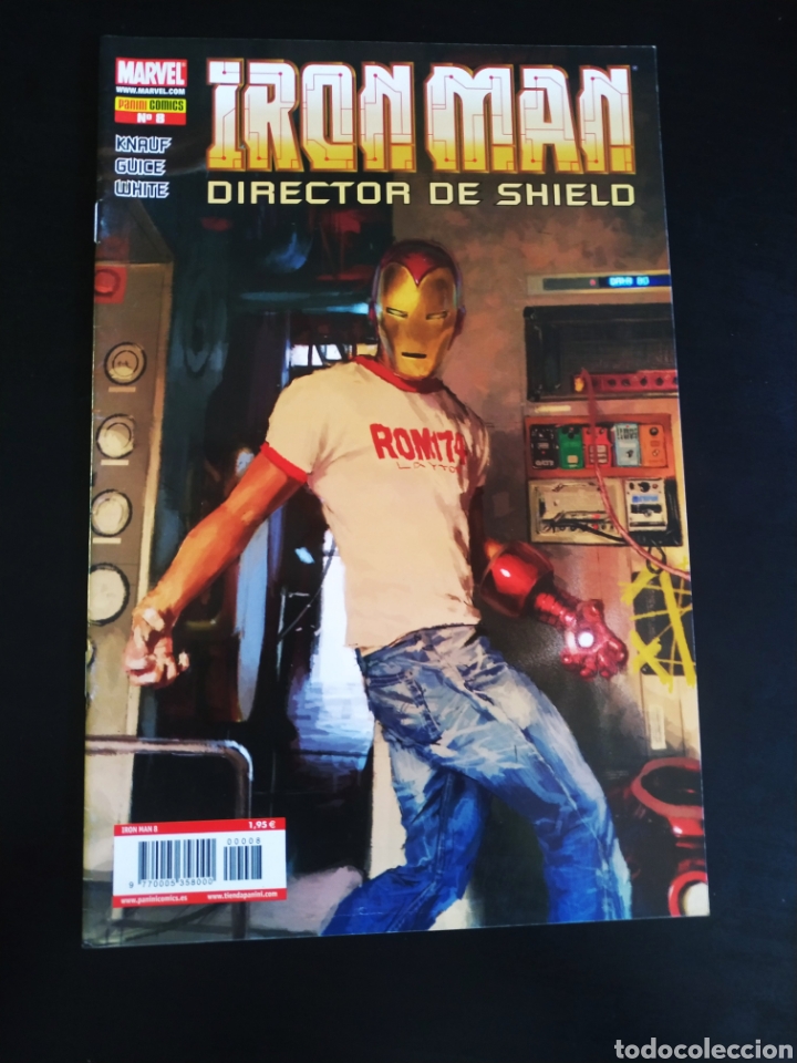 C&oacute;mics: CASI EXCELENTE ESTADO IRON MAN 8 DIRECTOR DE SHIELD PANINI COMICS - Foto 1