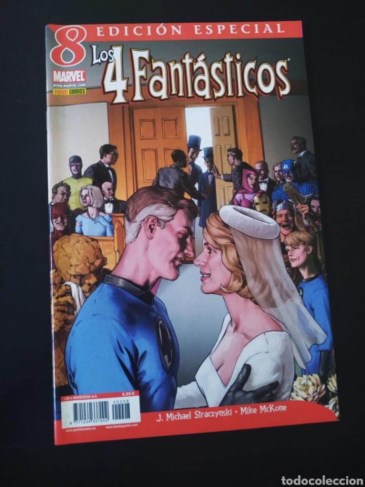 C&oacute;mics: CASI EXCELENTE ESTADO LOS 4 FANTASTICOS 8 PANINI COMICS - Foto 1