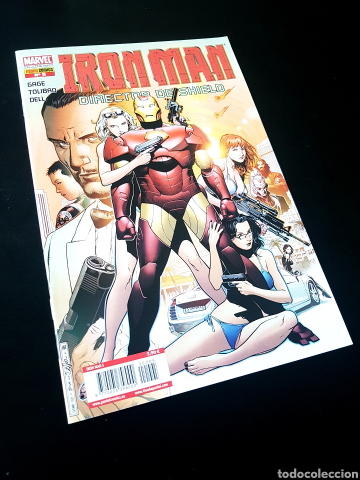 C&oacute;mics: DE KIOSCO IRON MAN DIRECTOR DE SHIELD 5 PANINI - Foto 1