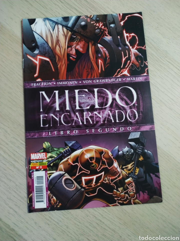 C&oacute;mics: EXCELENTE ESTADO MIEDO ENCARNADO 2 PANINI COMICS - Foto 1