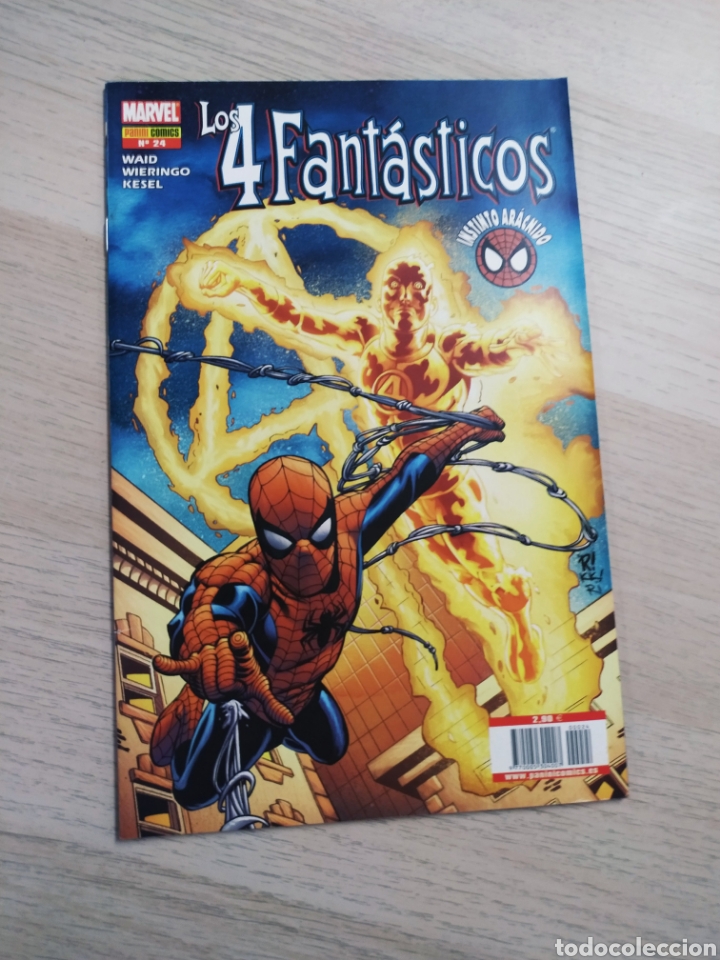 C&oacute;mics: EXCELENTE ESTADO LOS 4 FANTASTICOS 24 PANINI COMICS - Foto 1