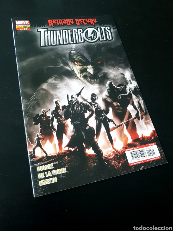 C&oacute;mics: CASI EXCELENTE ESTADO THUNDERBOLTS 20 PANINI - Foto 1