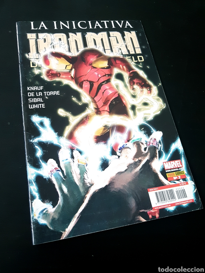 C&oacute;mics: CASI EXCELENTE ESTADO IRON MAN DIRECTOR DE SHIELD 2 PANINI - Foto 1
