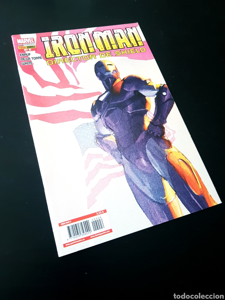 C&oacute;mics: CASI EXCELENTE ESTADO IRON MAN DIRECTOR DE SHIELD 6 PANINI - Foto 1