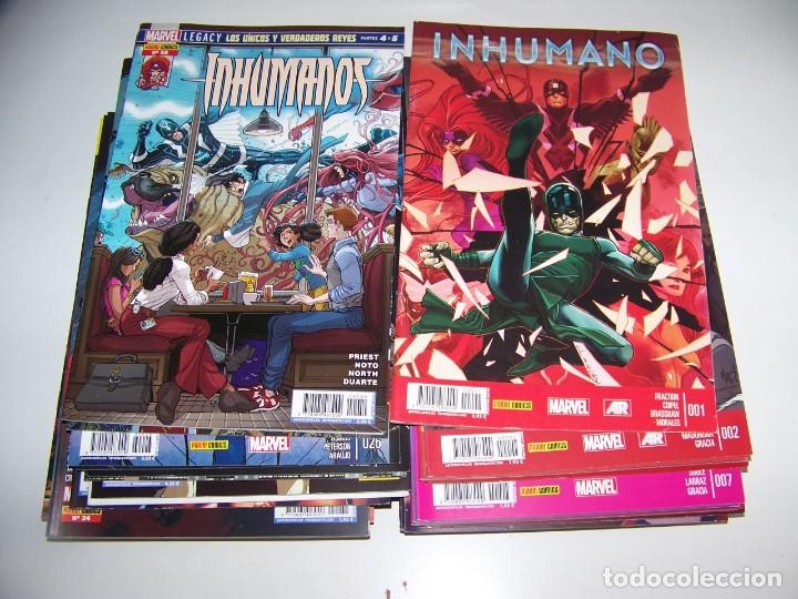 C&oacute;mics: PANINI LOS INHUMANOS COMPLETA 50 NUMEROS - Foto 1