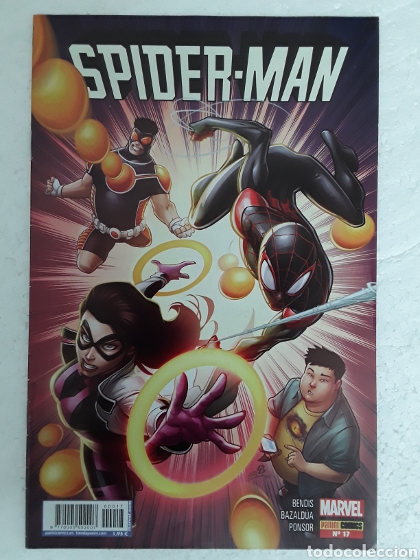 C&oacute;mics: Spider-man 17 (Grapa) Spiderman Miles Morales - Bendis, Bazald&uacute;a, Ponsor - Panini / Marvel - Foto 1