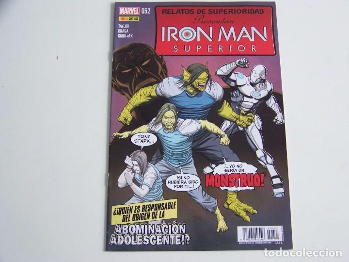 C&oacute;mics: PANINI INVENCIBLE IRON MAN SUPERIOR VOL.2 N&ordm; 52 - Foto 1