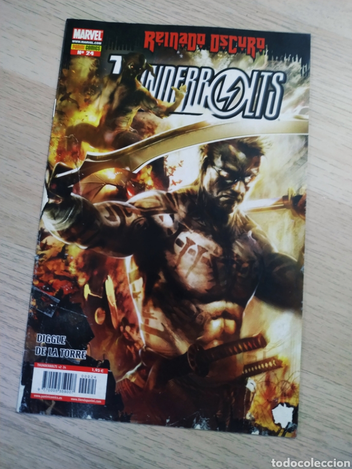 C&oacute;mics: MUY BUEN ESTADO THUNDERBOLTS 24 PANINI COMICS - Foto 1