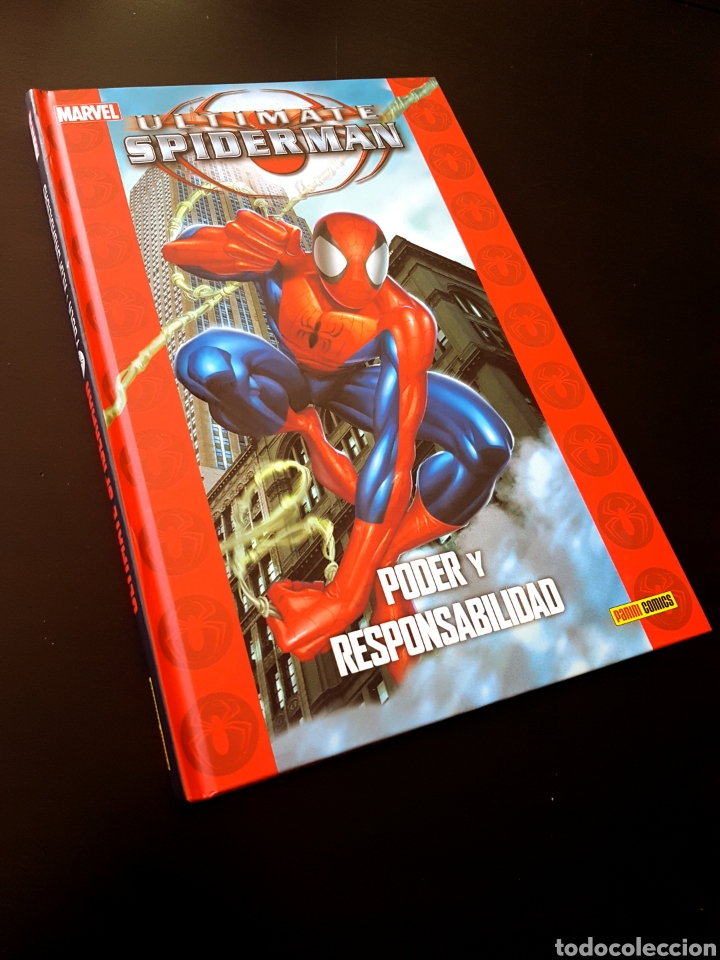C&oacute;mics: EXCELENTE ESTADO ULTIMATE SPIDERMAN PODER Y RESPONSABILIDAD TOMO PANINI - Foto 1