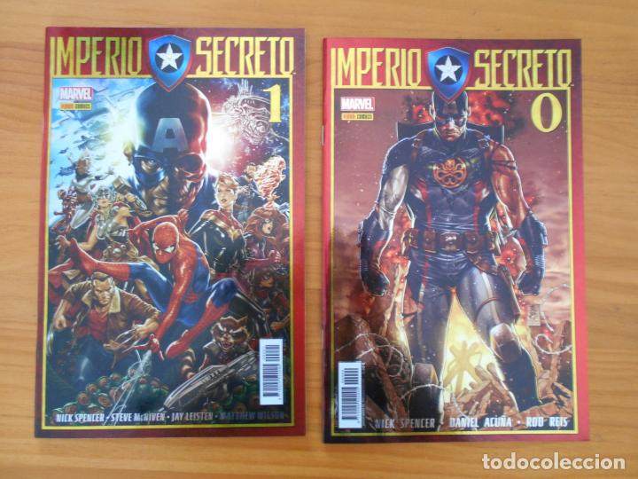 C&oacute;mics: IMPERIO SECRETO N&ordm; 0, 1, 2 Y 3 - 4 NUMEROS - MARVEL - PANINI (X) - Foto 2