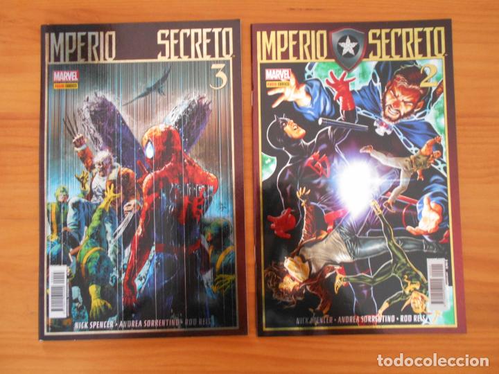 C&oacute;mics: IMPERIO SECRETO N&ordm; 0, 1, 2 Y 3 - 4 NUMEROS - MARVEL - PANINI (X) - Foto 3