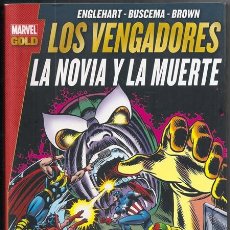 Cómics: LOS VENGADORES: LA NOVIA Y LA MUERTE (STEVE ENGLEHART, BOB BROWN…) / MARVEL GOLD - PANINI, 04/2015. Lote 113376563