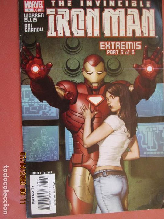 C&oacute;mics: THE INVINCIBLE IRON MAN - EXTREMIS PARTE 5 - MARVEL C&Oacute;MIC - MARZO 2006. - Foto 1