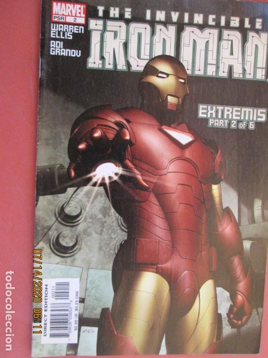 C&oacute;mics: THE INVINCIBLE IRON MAN - EXTREMIS PARTE 2 - MARVEL C&Oacute;MIC - FEBRERO 2005. - Foto 1