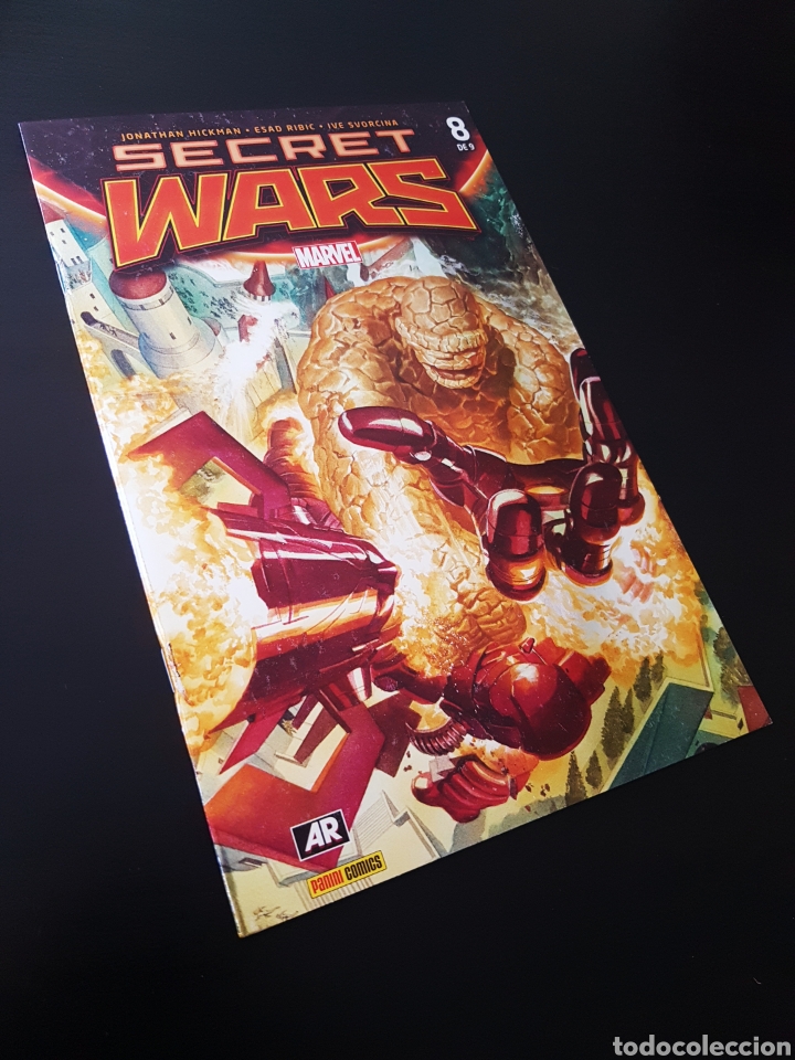 C&oacute;mics: CASI EXCELENTE ESTADO SECRET WARS 8 PANINI - Foto 1
