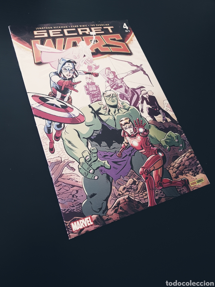 C&oacute;mics: MUY BUEN ESTADO SECRET WARS 4 PANINI - Foto 1