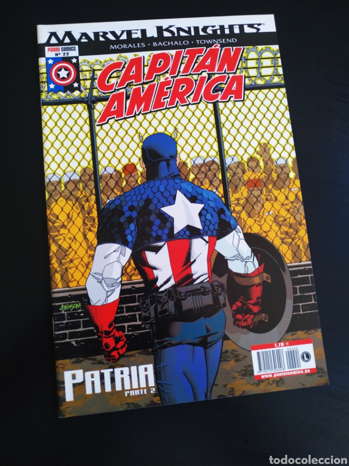 C&oacute;mics: DE KIOSCO MARVEL KNIGHTS CAPITAN AMERICA 22 PANINI COMICS - Foto 1