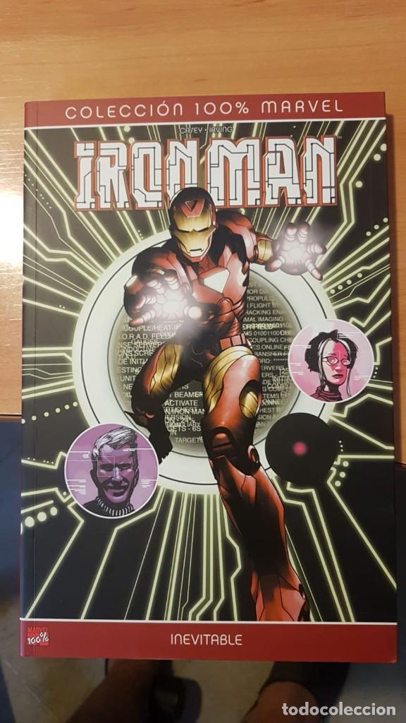C&oacute;mics: 100% MARVEL: IRON MAN - INEVITABLE - TOMO - PANINI - DESCUENTO 15%&iexcl;&iexcl;&iexcl; - Foto 1