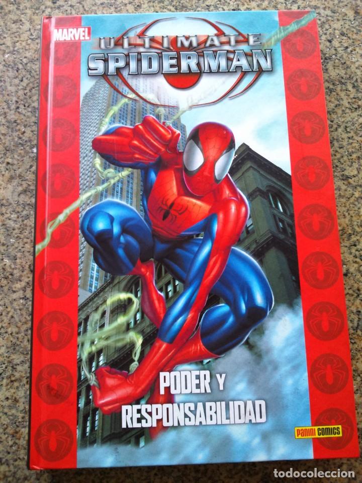 C&oacute;mics: ULTIMATE 1 -- ULTIMATE SPIDERMAN -- PODER Y RESPONSABILIDAD -- PANINI -- - Foto 1