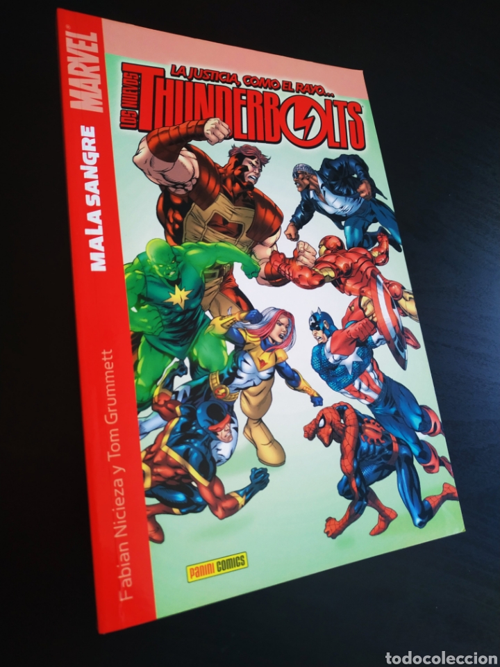C&oacute;mics: DE KIOSCO LOS NUEVOS THUNDERBOLTS 3 MALA SANGRE PANINI COMICS - Foto 1