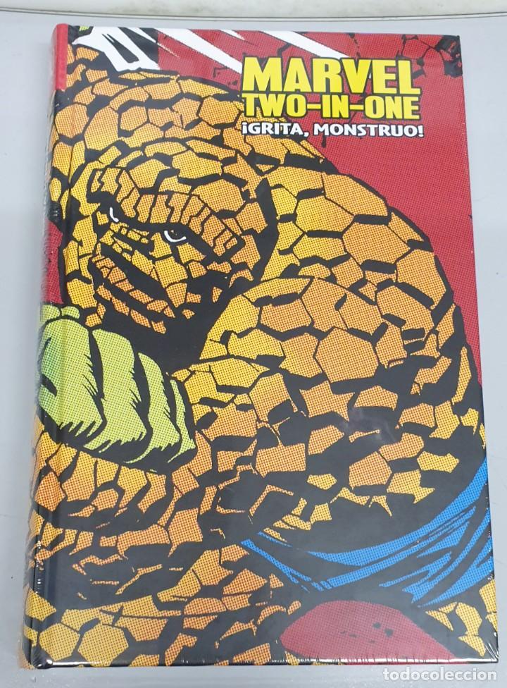 C&oacute;mics: MARVEL LIMITED EDITION - MARVEL TWO IN ONE : GRITA MONSTRUO / PANINI - Foto 1