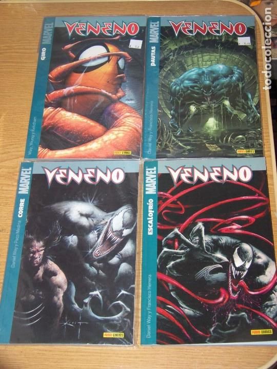 C&oacute;mics: PANINI 4 TOMOS VENENO COMPLETA - Foto 1
