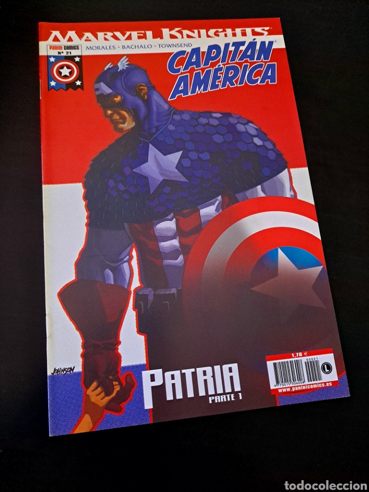 C&oacute;mics: DE KIOSCO MARVEL KNIGHTS CAPITAN AMERICA 21 PANINI COMICS - Foto 1