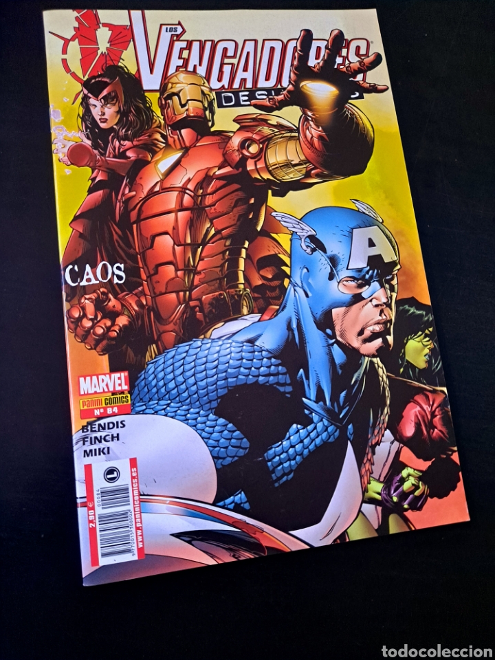C&oacute;mics: DE KIOSCO LOS VENGADORES DESUNIDOS 84 PANINI COMICS - Foto 1