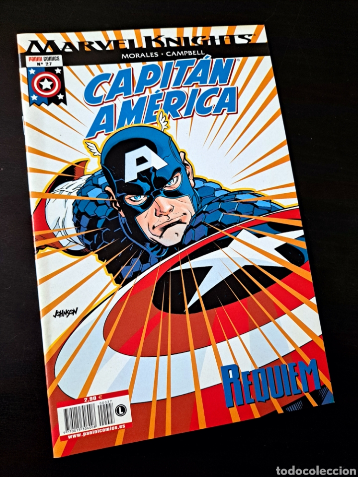 C&oacute;mics: DE KIOSCO MARVEL KNIGHTS CAPITAN AMERICA 15 PANINI COMICS - Foto 1