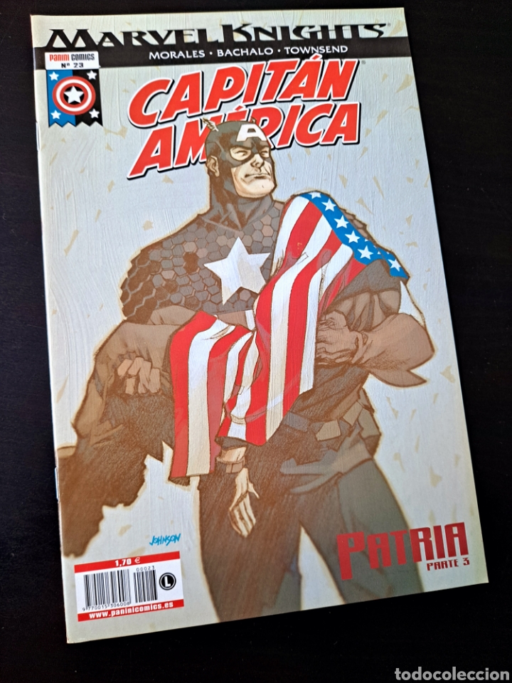 C&oacute;mics: DE KIOSCO MARVEL KNIGHTS CAPITAN AMERICA 23 PANINI COMICS - Foto 1