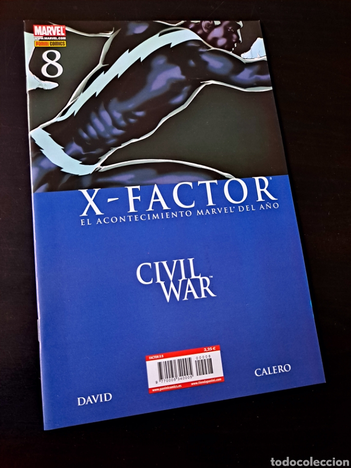 C&oacute;mics: DE KIOSCO CIVIL WAR X-FACTOR 8 PANINI COMICS - Foto 1