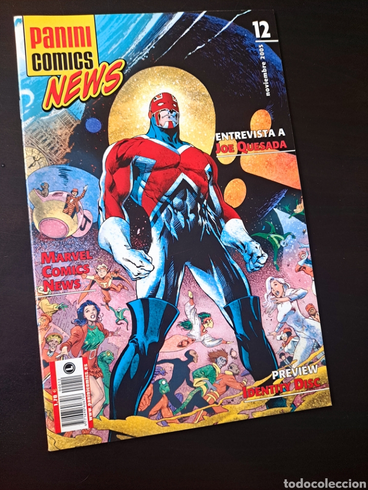 C&oacute;mics: DE KIOSCO PANINI COMICS NEWS PREVIEW IDENTITY DISC - Foto 1