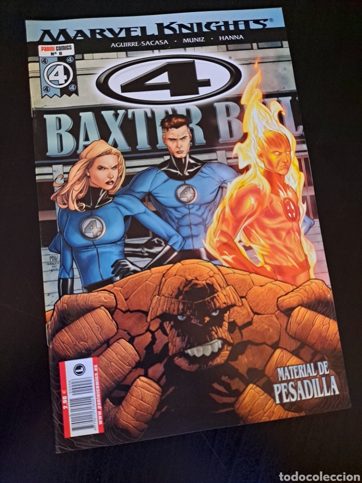 C&oacute;mics: DE KIOSCO MARVEL KNIGHTS LOS 4 FANTASTICOS 6 PANINI COMICS - Foto 1