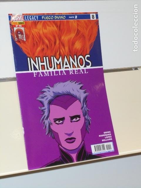 INHUMANOS Nº 45 FUEGO DIVINO PARTE 2 - PANINI (Tebeos y Comics - Panini - Marvel Comic)