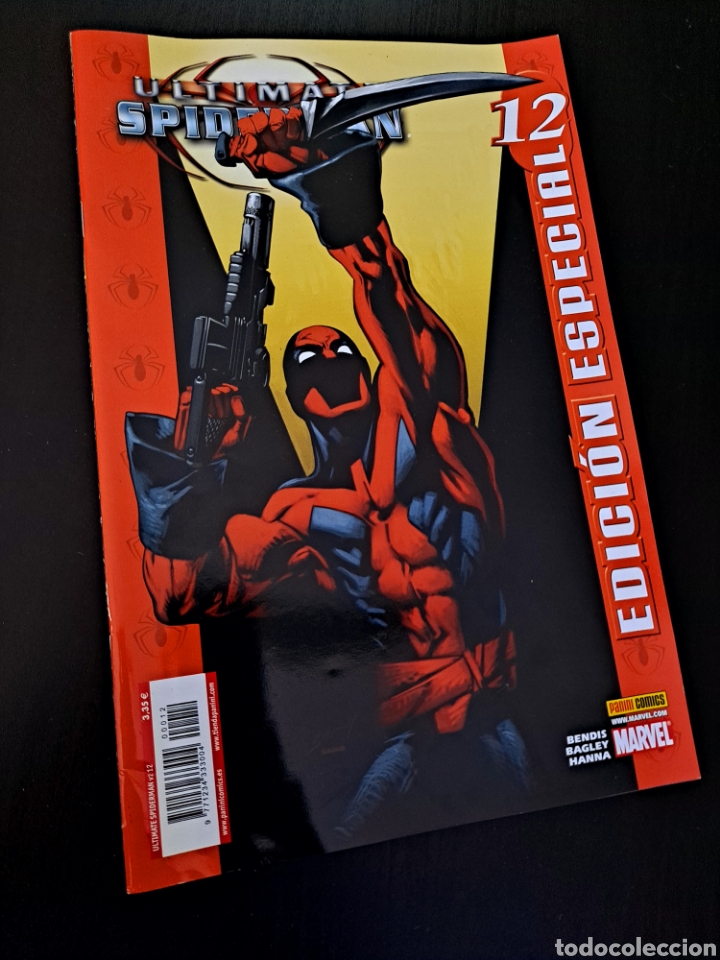 C&oacute;mics: CASI EXCELENTE ESTADO ULTIMATE SPIDERMAN 12 PANINI - Foto 1